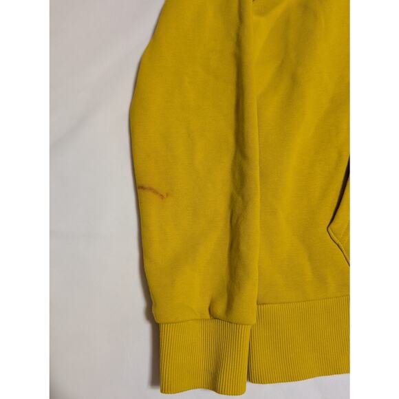 Save The Duck Logo-print Zipped Hoodie In Yellow Girls Size 14Y - Picture 9 of 9